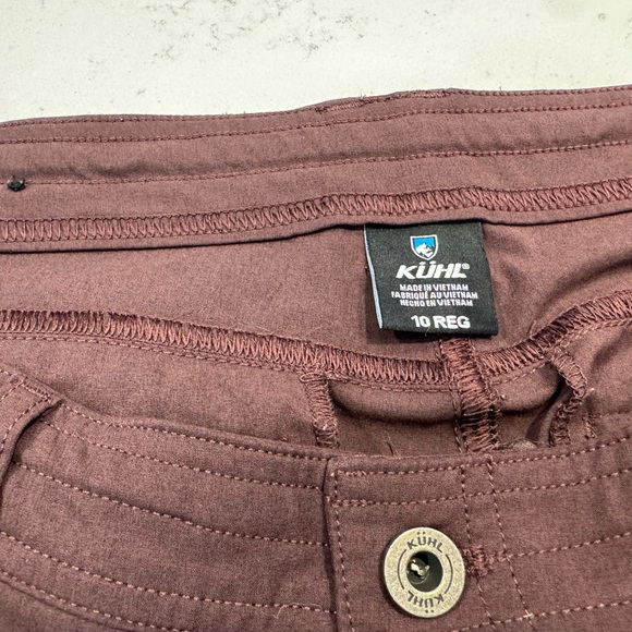 Kuhl Women's Freeflex Roll-Up Pants Size 10 Reg  BARBERRY Hiking Outdoor - Picture 11 of 12